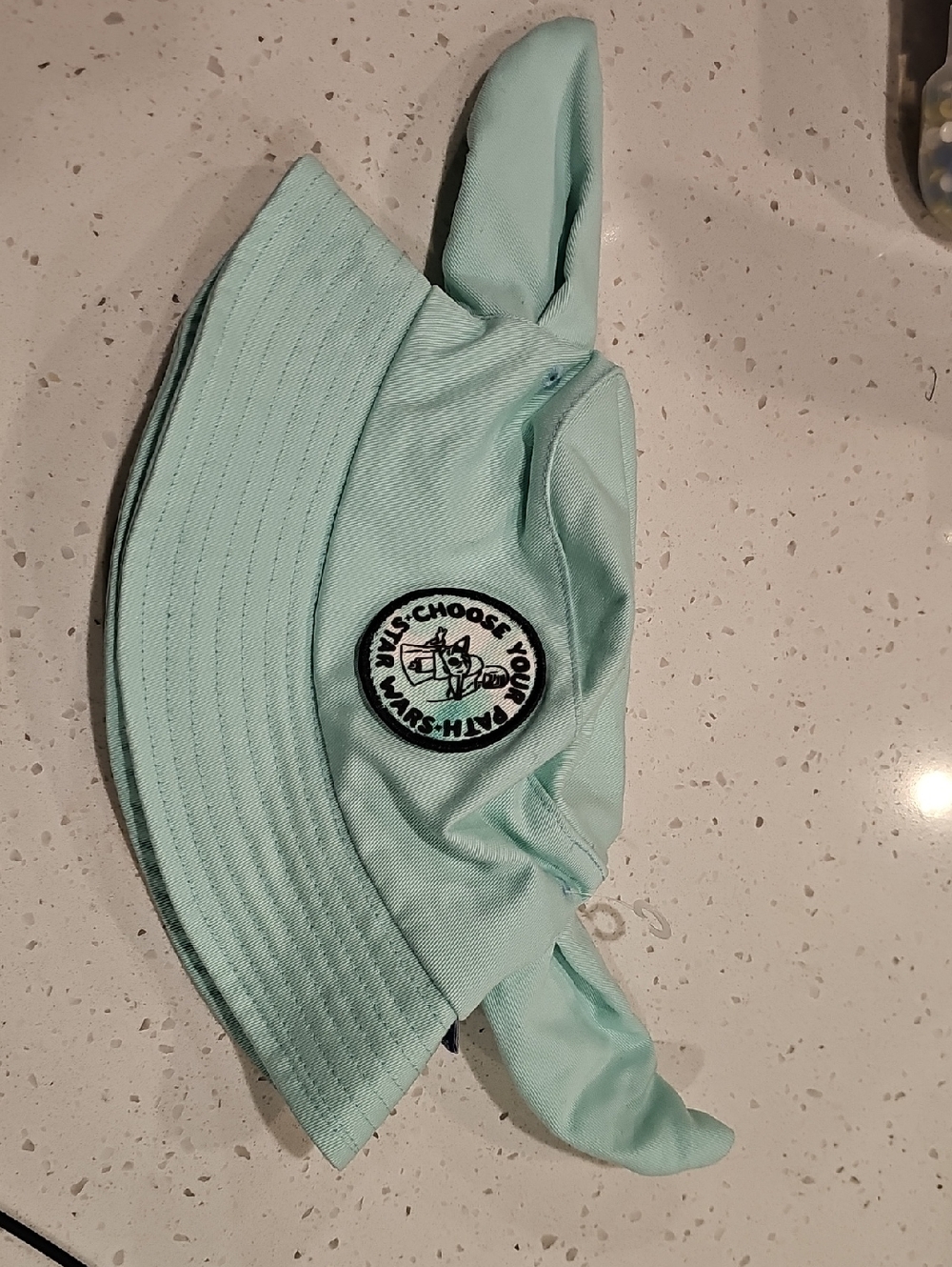 NWT Disney Spirit Jersey Star Wars Grogu Mint Green Bucket Hat